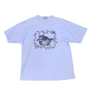 VINTAGE 1998 Graphic Cat Shirt Del Sol XXL